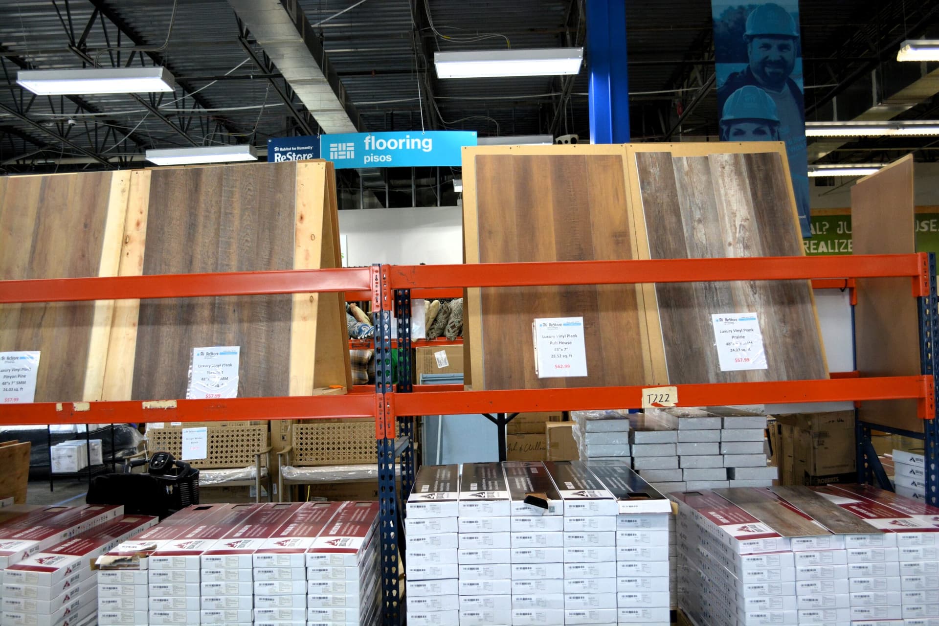 Pineville ReStore LVP and Vinyl Flooring