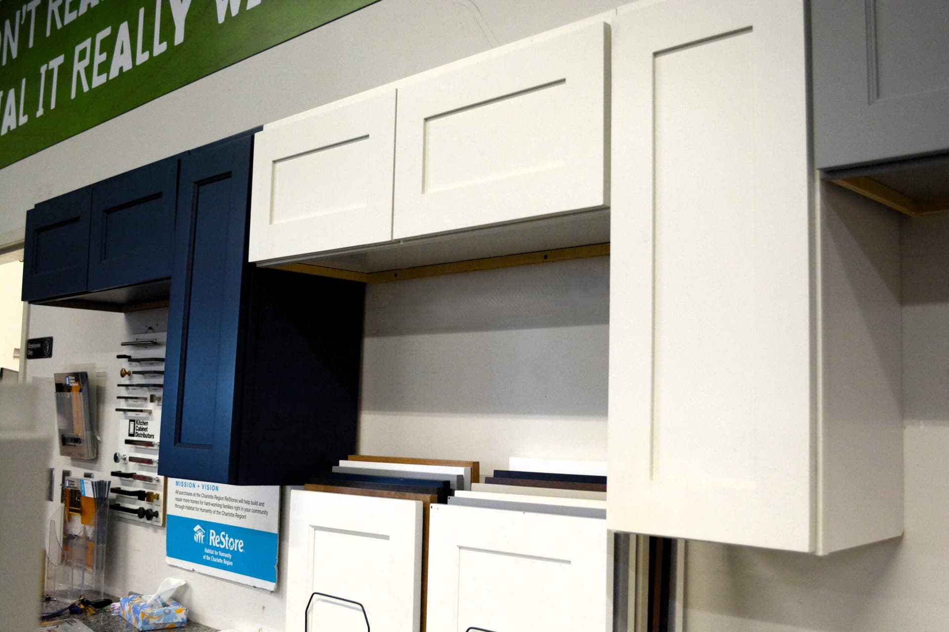 Pineville ReStore Custom Cabinetry