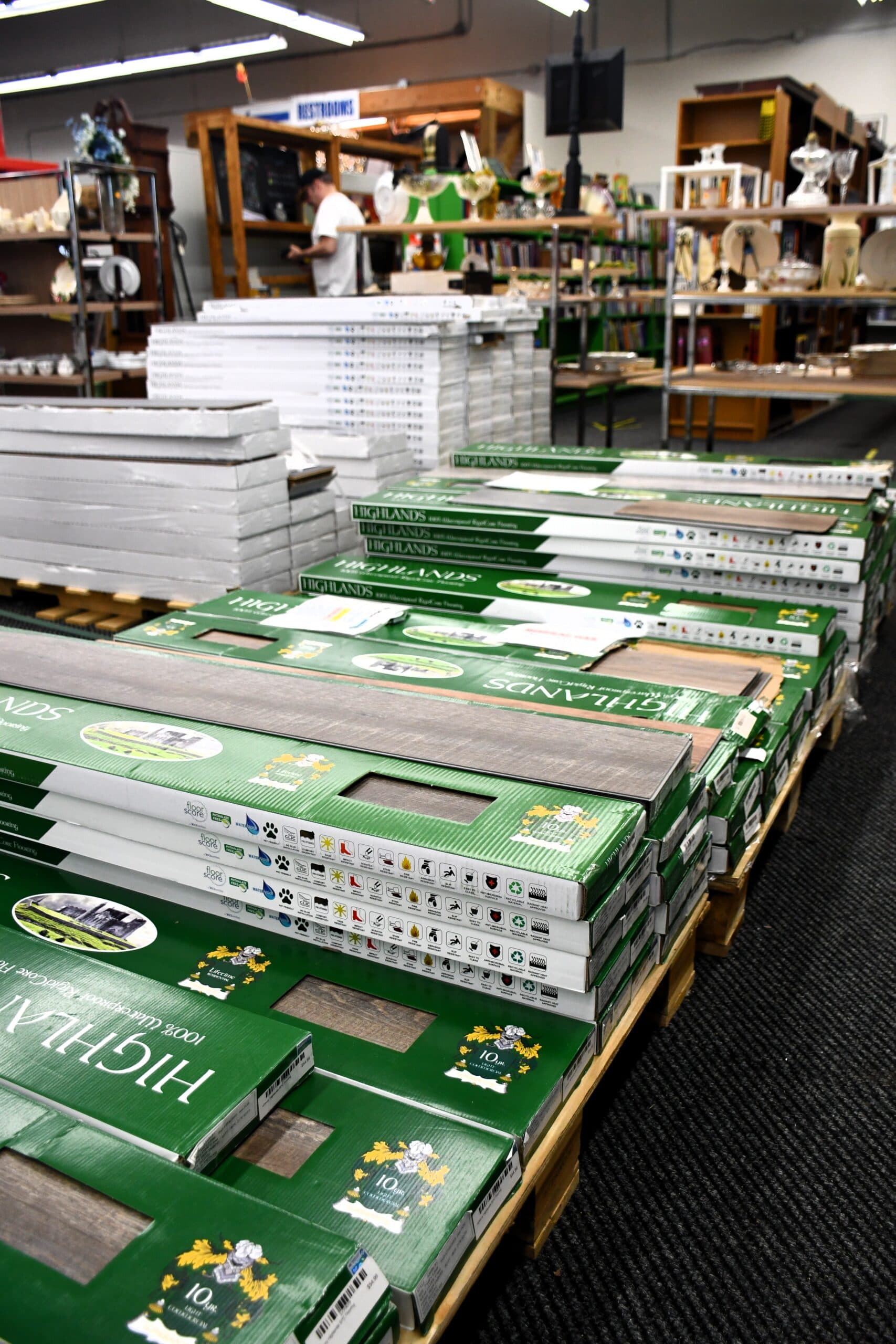 Mooresville ReStore LVP and Vinyl Flooring
