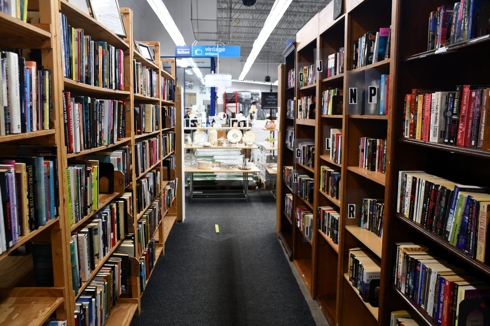 Mooresville ReStore Books Department