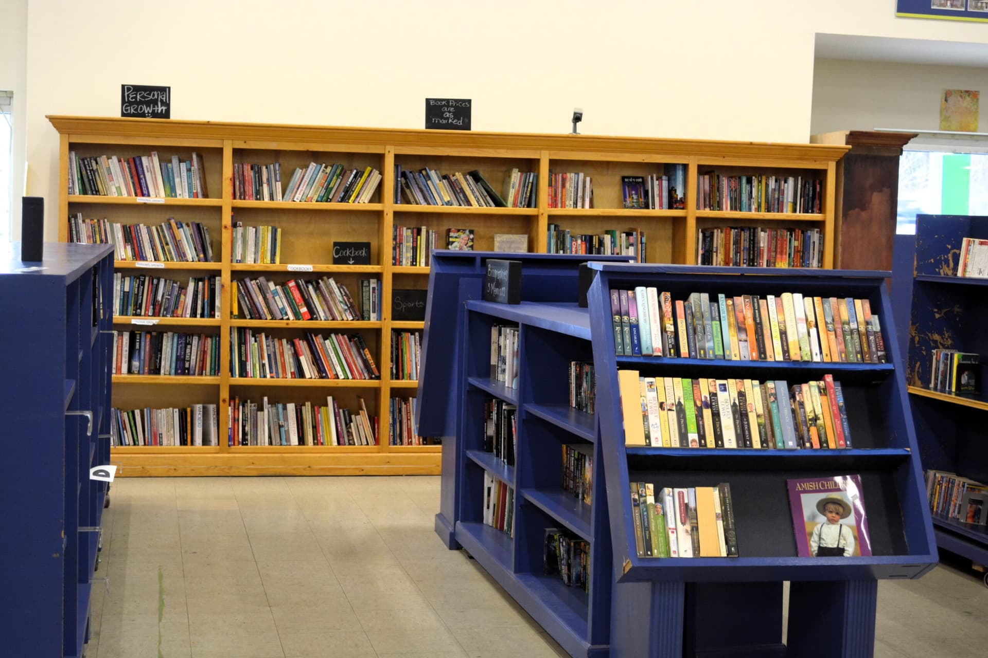 Gastonia ReStore books and media section